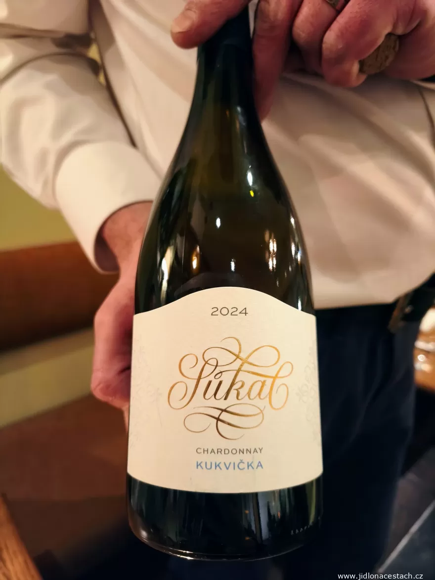 La Veranda: Chardonnay Kukvička from the Moravian winery Sukal.