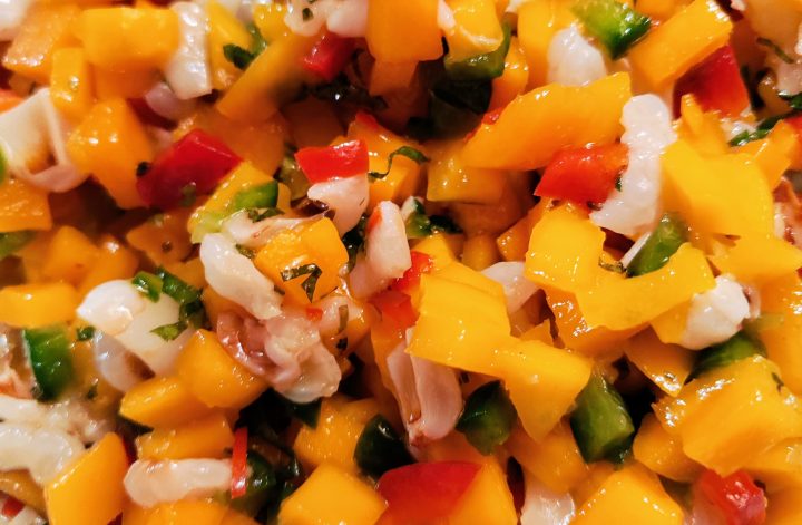 Ovocné a zeleninové mauricijské saláty