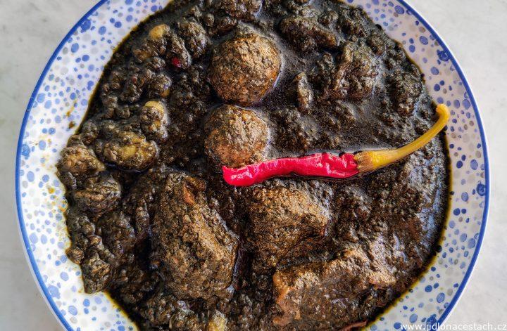 Madfouna: Meatballs Under Swiss Chard Sauce