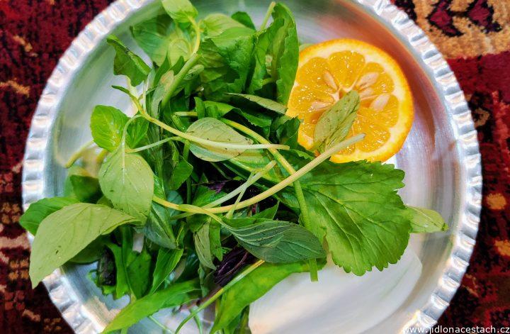 Sabzi khordan: tradičná iránska bylinková príloha