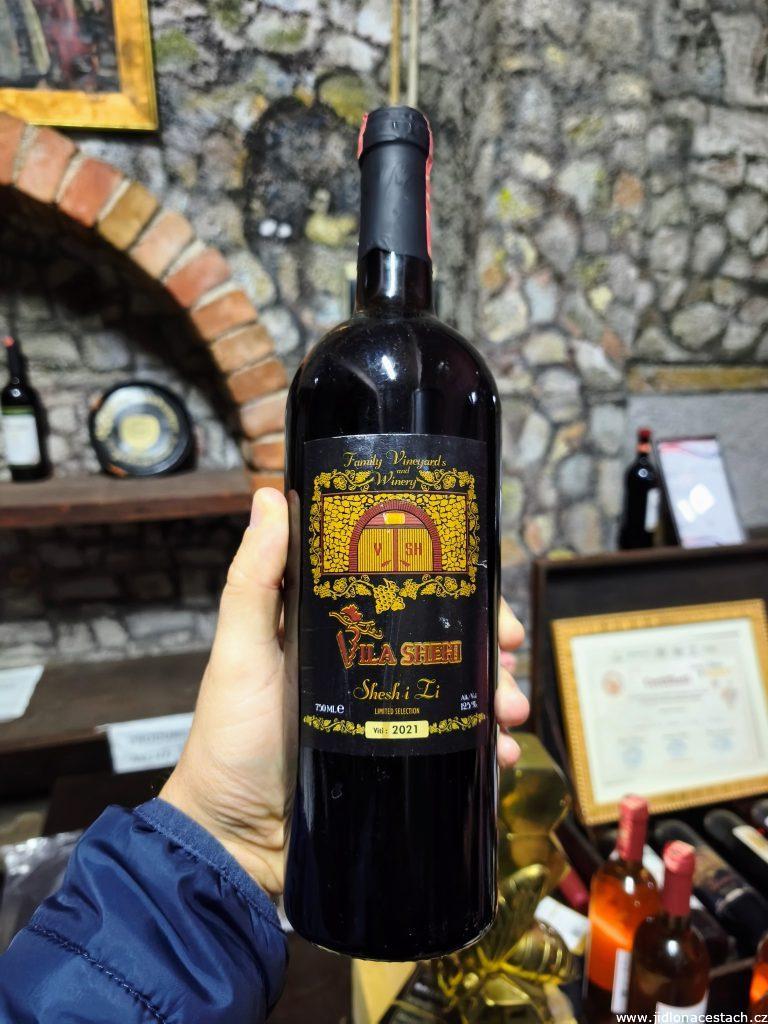 Albanian wine: the Sheshi i Zi variety is considered the national red wine. Albanian wine: the Sheshi i Zi variety is considered the national red wine.