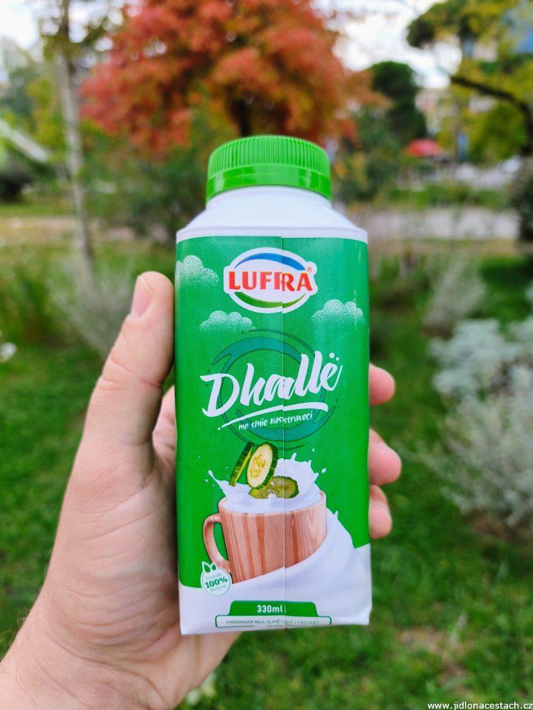 Dhallë: varianta s jemnou okurkovou příchutí. Dhallë: varianta s jemnou okurkovou příchutí.