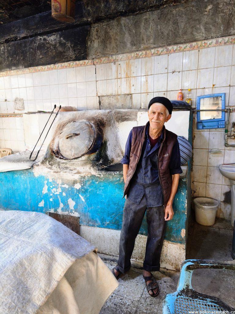 Kurdish baker.