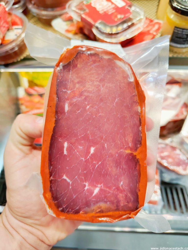 Pastırma: Turkish dried meat.